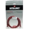 CABLE DE RED PATCH CAT5E RJ45 1.0M ROJO Imagen