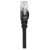 CABLE DE RED PATCH CAT5E RJ45 2.0M NEGRO Imagen