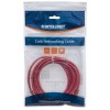 CABLE DE RED PATCH CAT5E RJ45 3.0M ROJO Imagen