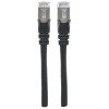 CABLE DE RED PATCH CAT6A RJ45 0.30M SFTP BLINDADO NEGRO Imagen