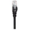 CABLE DE RED (PATCH) UTP CAT 6 7.6M NEGRO Imagen