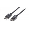 CABLE DISPLAYPORT 2.0M 4K BLINDADO MACHO-MACHO Imagen