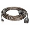 CABLE EXTENSION USB 20.0M ACTIVA ENCADENABLE X2 MAXIMO 40M Imagen