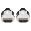 CABLE HDMI TEXTIL5.0M ETHETNET 3D 4K M-M VELOCIDAD 2.0 NEG/BLA Imagen