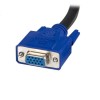 CABLE KVM UNIVERSAL 2 EN 1 PS/2 HD-15 VGA DE 3M            . Imagen