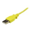 CABLE SLIM MICRO B A USB A 1M CARGA SINCRONIZACION AMARILLO   . Imagen