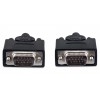 CABLE SVGA 20.0M MACHO HD15 8MM MONITOR PANTALLA Imagen