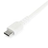 CABLE USB 2.0 A USB-C DE 1 M BLANCO - CON FIBRA ARAMIDA Imagen