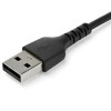 CABLE USB 2.0 A USB-C DE 1 M NEGRO - CON FIBRA ARAMIDA Imagen