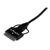 CABLE USB 65CM COMBO CARGADOR MICRO USB SAMSUNG GALAXY TAB    . Imagen