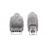 CABLE USB A-B 3.0M IMPRESORA PLATA                           . Imagen