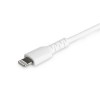 CABLE USB-C A LIGHTNING DE 1M COLOR BLANCO - CERTIFICADO MFI Imagen