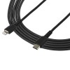 CABLE USB-C A LIGHTNING DE 2M COLOR NEGRO - CERTIFICADO MFI Imagen