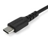 CABLE USB TIPO C DE 1 M - NEGRO - CON FIBRA ARAMIDA Imagen