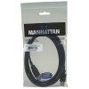 CABLE USB V2.0 A-A  1.8M  NEGRO . Imagen