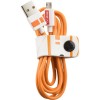 CABLE USB V2 A-MICRO B  BLISTER 1.2M STAR WARS BB8 Imagen