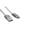 CABLE VORAGO CAB-123 USB-TIPO C 1 METRO CARGA RAPIDA BLANCO Imagen