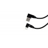 CABLE VORAGO CAB-305 USB A MICR USB 2.4A 90 GRADOS NEGRO Imagen