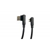 CABLE VORAGO CAB-305 USB A MICR USB 2.4A 90 GRADOS NEGRO Imagen