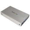 CAJA USB 3.0 DISCO DURO DD 3.5 SATA 3 UASP ALUMINIO PLATEADO   . Imagen