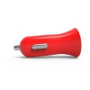 CARGADOR PARA AUTO VORAGO AU-101ROJO CON 1 PUERTO USB BLISTER Imagen