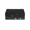 CONMUTADOR SWITCH KVM 2 PUERTOS USB AUDIO DISPLAYPORT DOBLE Imagen