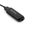 CONVERTIDOR DE AUDIO USB-C A 3.5MM - NEGRO - USB-C A AUX Imagen