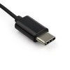 CONVERTIDOR DE AUDIO USB-C A 3.5MM - NEGRO - USB-C A AUX Imagen