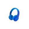 DIADEMA VORAGO HPB-300 BLUETOOT H/ FM/ MSD PLEGABLE AZUL Imagen