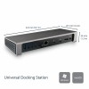 DOCKING STATION THUNDERBOLT 3 CON LECTOR SD USBC 2X4K PD 85W Imagen