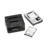 DOCKING STATION USB 3.0 UASP 2 BAHIAS HDD SATA 2 5 O 3 5 Imagen