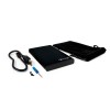 ENCLOSURE VORAGO HDD-201 NEGRO DD 2.5 SATA USB 3.0 Imagen