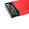 ENCLOSURE VORAGO HDD-201 ROJO D D 2.5 SATA USB 3.0 Imagen