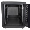 GABINETE DESARMADO PARA RACK 12U 36 PULGADAS CON RUEDAS Imagen