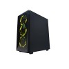 GABINETE GAMER NACEB HYDRA ILUM INACION RGB PANEL LATERAL CRISTAL T Imagen