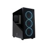 GABINETE GAMER NACEB PLAYER ILU MINACION RGB PANEL LATERAL CRISTAL Imagen