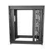 GABINETE RACK 25U DE SERVIDOR C ON PROFUNDIDAD DE 37 PULGADAS Imagen