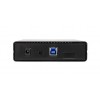 GABINETE USB 3.0 DISCO 3.5 SATA III 3 UASP ALUMINIO NEGRO Imagen