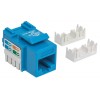 JACK RJ45 CAT5E UTP KEYSTONE DE IMPACTO AZUL Imagen