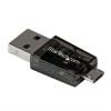 LECTOR TARJETA ADAPTADOR MICRO SD A MICROUSB OTG PARA ANDROID  . Imagen