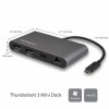 MINI DOCKING STATION USB TIPO C THUNDERBOLT 3 2XDISPLAYPORT Imagen