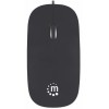 MOUSE ECONOMICO USB NEGRO BOLSA. Imagen