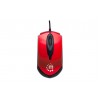 MOUSE OPTICO  EDGE  USB ROJO/NE . Imagen