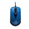 MOUSE OPTICO USB EDGE ALAMBRICO AZUL Imagen