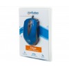 MOUSE OPTICO USB EDGE ALAMBRICO AZUL Imagen