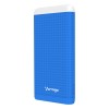 POWER BANK VORAGO PB-400 10000 MAH AZUL 2 ENTRADAS USB Imagen