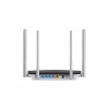 ROUTER MERCUSYS INALAMBRICO AC 1200MBPS  4 ANTENAS EXTERNAS  NEGRO Imagen