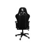 SILLA GAMER FALCON BLANCA BASE METALICA SOPORTE LUMBAR SOPORTE CER Imagen