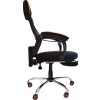 SILLA GAMER SPIDER NACEB NEGRO ROJO CON REPOSA PIERNAS Imagen