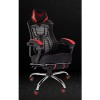 SILLA GAMER SPIDER NACEB NEGRO ROJO CON REPOSA PIERNAS Imagen